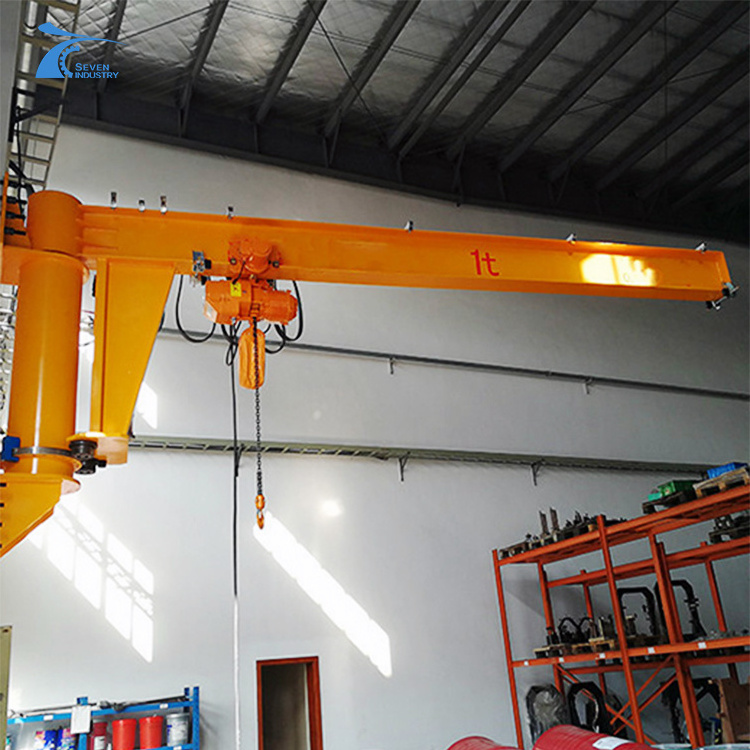 BX Light Duty Slewing Arm 500 kg Wall Mounted Jib Crane for Lifting