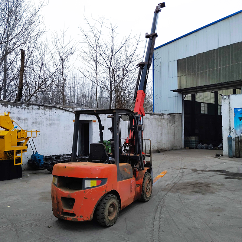 Forklift Flying Jib Crane Conversion Hydraulic Telescopic Crane Boom 5 Ton Crane