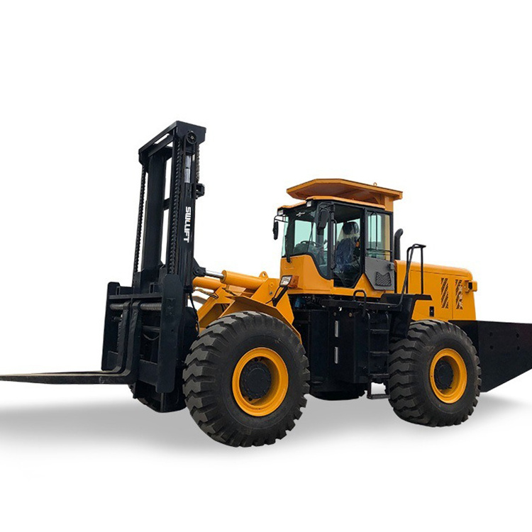 Four Wheel Drive rough terrain forklift 3T 3.5T 4T 5T 5000KG off road diesel forklift truck 4WD All