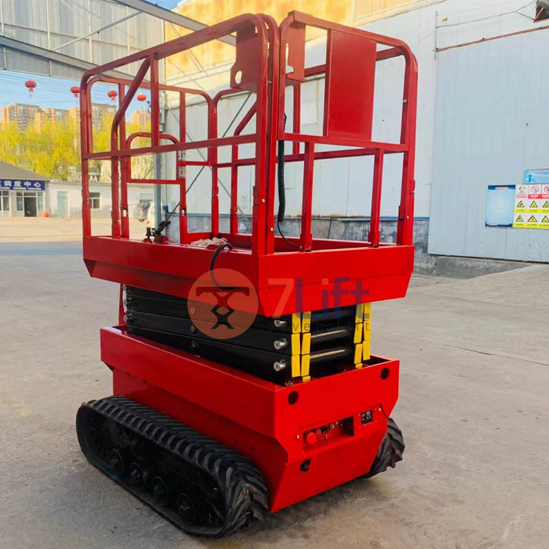 Self-propelled electric plataforma elevadora aerial work platform man lift hydraulic scissor lifts