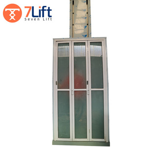 CE certification small outdoor vertical platform lift dumbwaiter motor