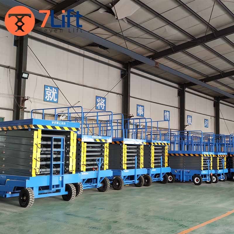 4m 6m 8m 10m 12m 14m 16m outdoor towable trailer small platform diesel manual lightweight hydraulic mobile electric scissor lift