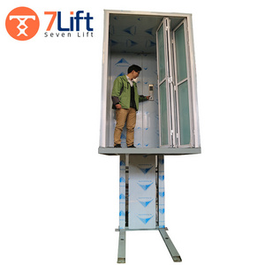 7LSJW SevenLift 250kg platform lift for handicapped small outdoor electric stair passenger elevator in home elevador residencial