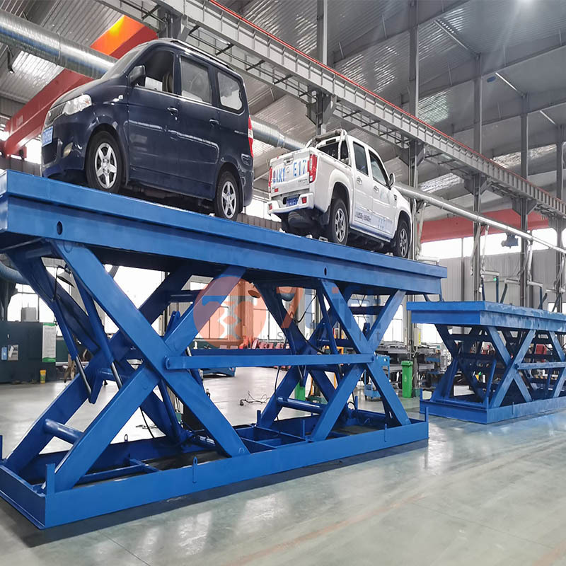 1000kg warehouse electric lift 3ton hydraulic residential warehouse cargo lift outdoor 2 meter scissor lift