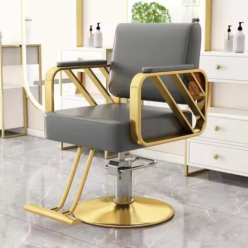 Modern barber shop barber chair hair salon special hairdressing chair stool lift can be put down the hair cutting chair