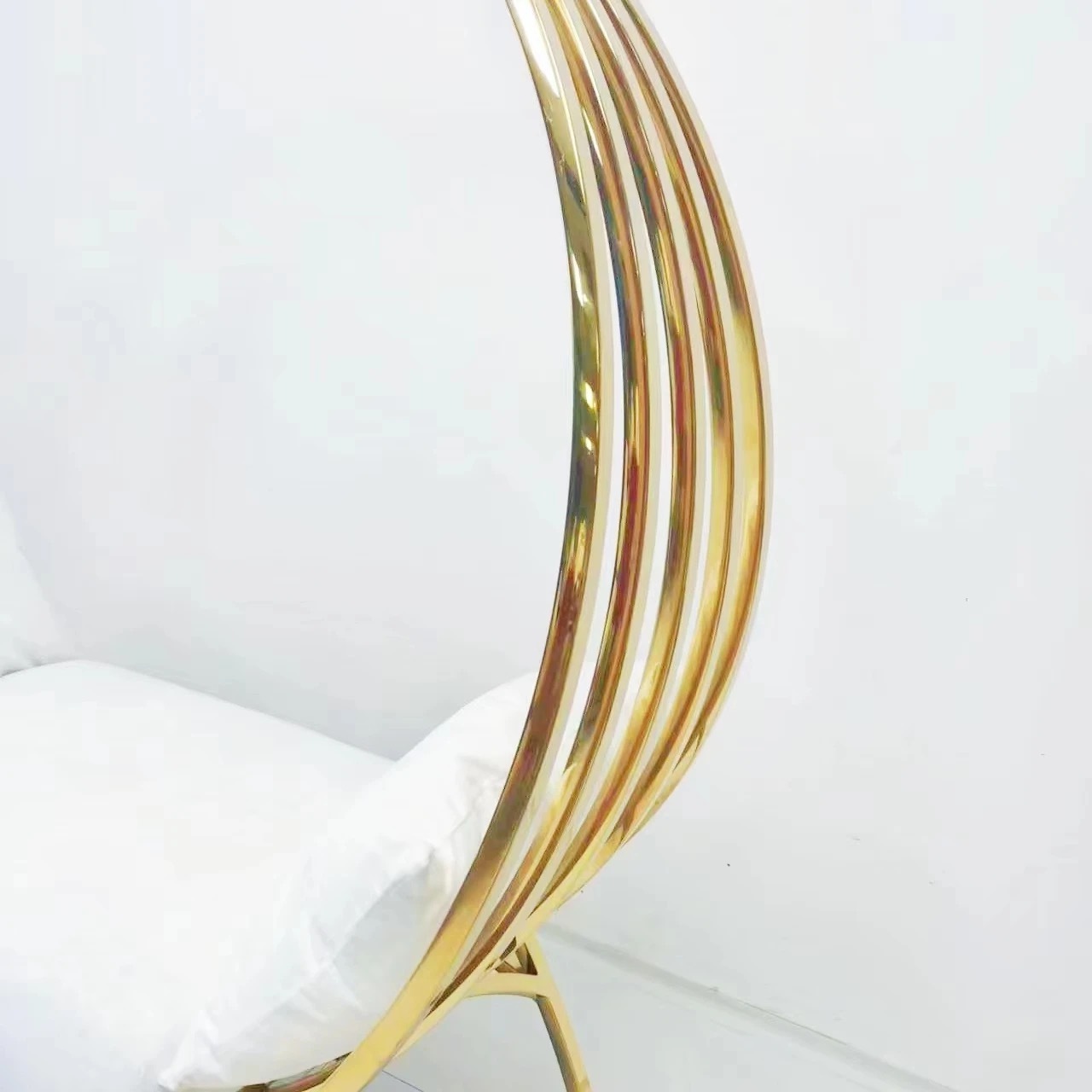 Wedding couple circle design chair sofa decoration wedding treasure chair wedding activity chair