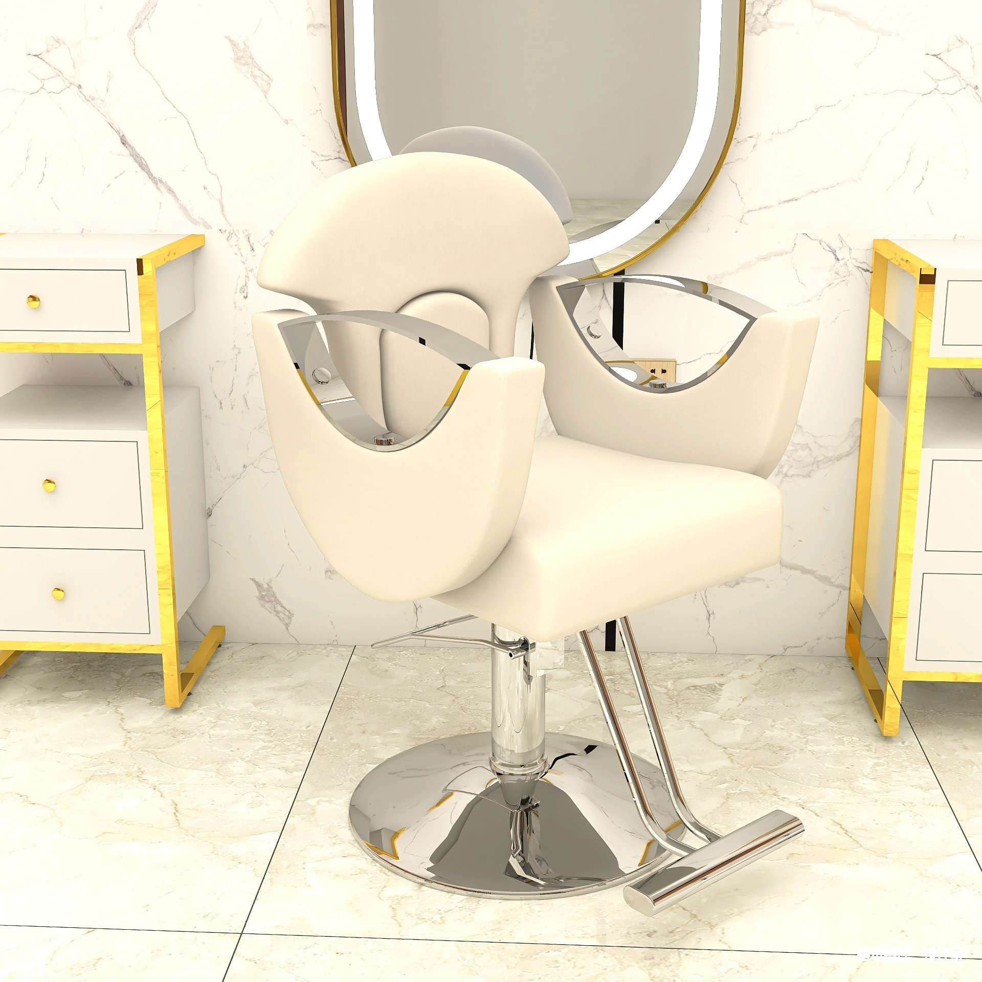 Hot tide shop hair chair barber shop and salon chair factory price hair cutting chair on sale