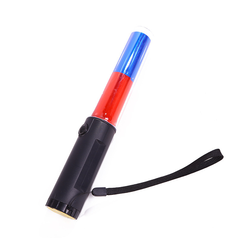 Red bule green LED  blinker rechargeable Magnetic Traffic Wand