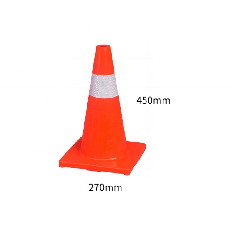 Top Sale Orange Red Reflective Traffic Cone Safety Road Cone Pvc Traffic Cone