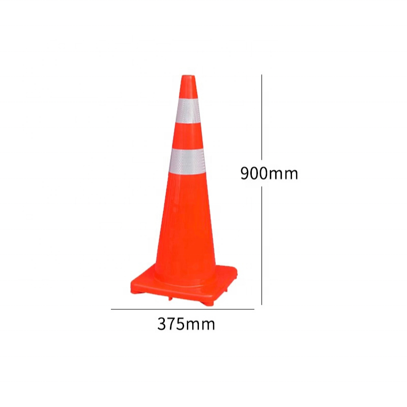 Top Sale Orange Red Reflective Traffic Cone Safety Road Cone Pvc Traffic Cone