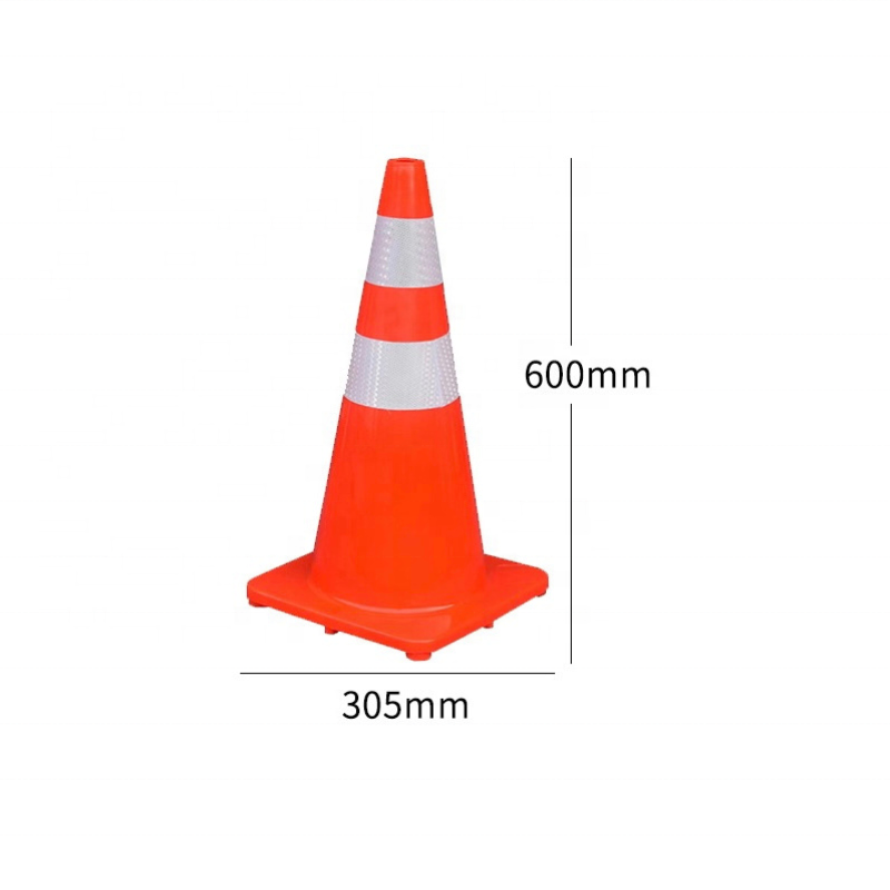 Top Sale Orange Red Reflective Traffic Cone Safety Road Cone Pvc Traffic Cone