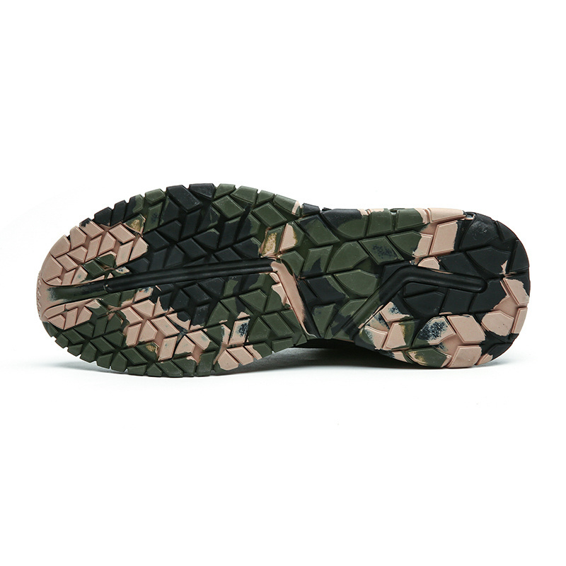 Wholesale Shipping Black Sand Brown Colored Jungle Shoes Green Walking Combat Boots Light Weight Camouflage Shoes