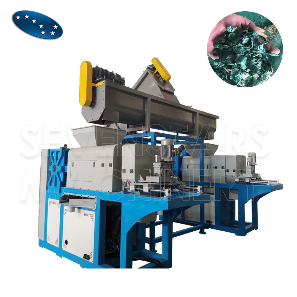 Sevenstars plastic squeezer machine recycling pe pp film