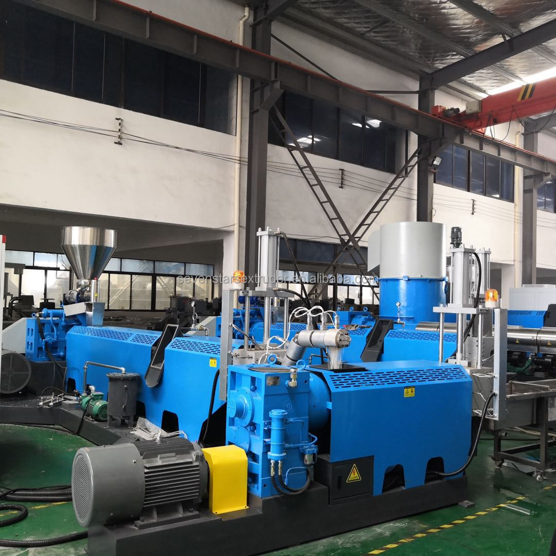 PP PE PET HDPE LDPE LLDPE Plastic Pelletizer Pelletizing Granules Making Granulator Recycling Machine with CE certificti