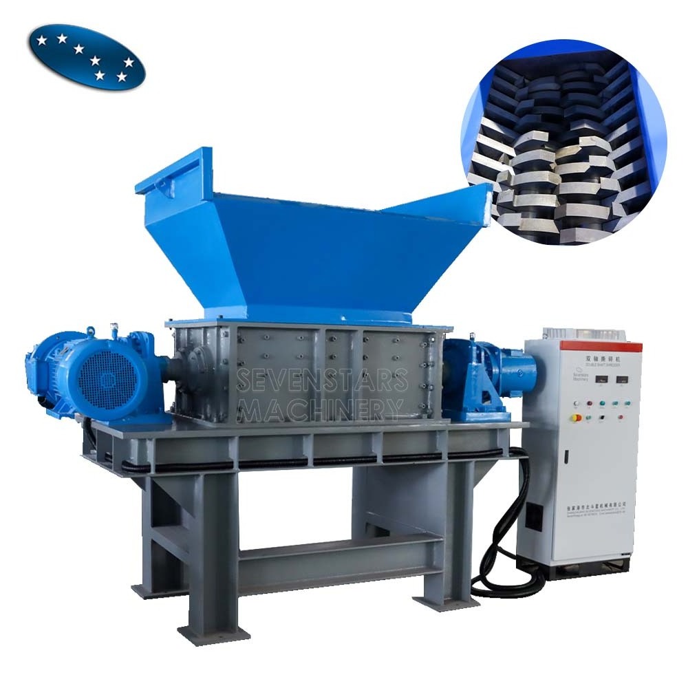 Industry Used Metal Scrap Car Shell Steel plastic scrap granules shredder machine for waste plastic crusher machine