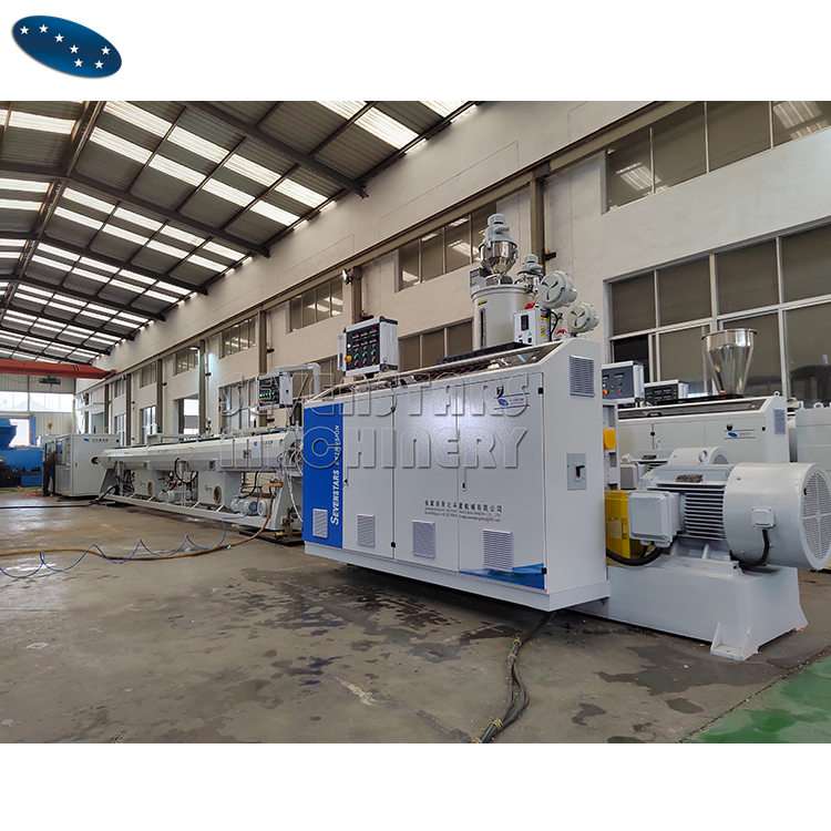 Sevenstars 2024 Plastic PP HDPE Pipe Extruder Extrusion Line Production Machine