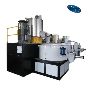 high speed mixer hot and cooling mixing unit pvc resin compounding mixer machine