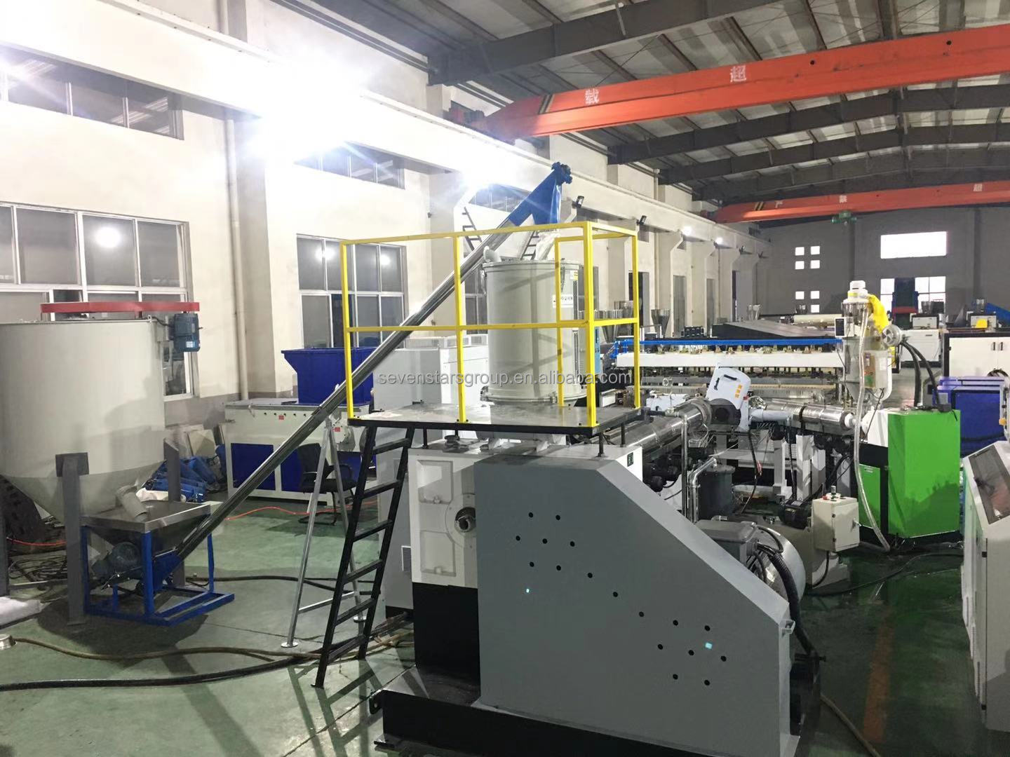 PC PP Corrugated Sheet extrusion Making Machine For Making Pp Hollow Sheet/packing Box