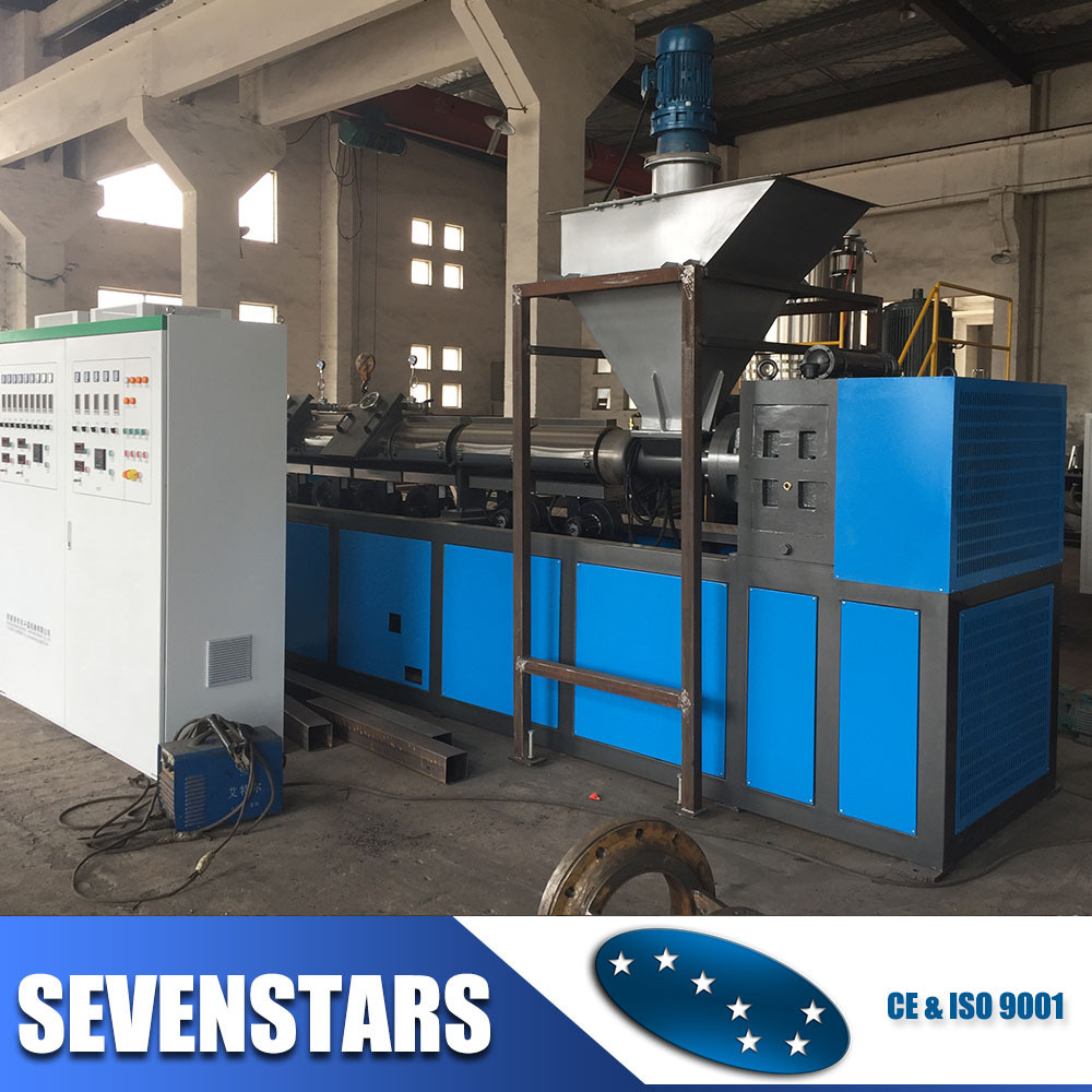 vertical force feeder palletized Pelletizing machine line for plastic pe op film