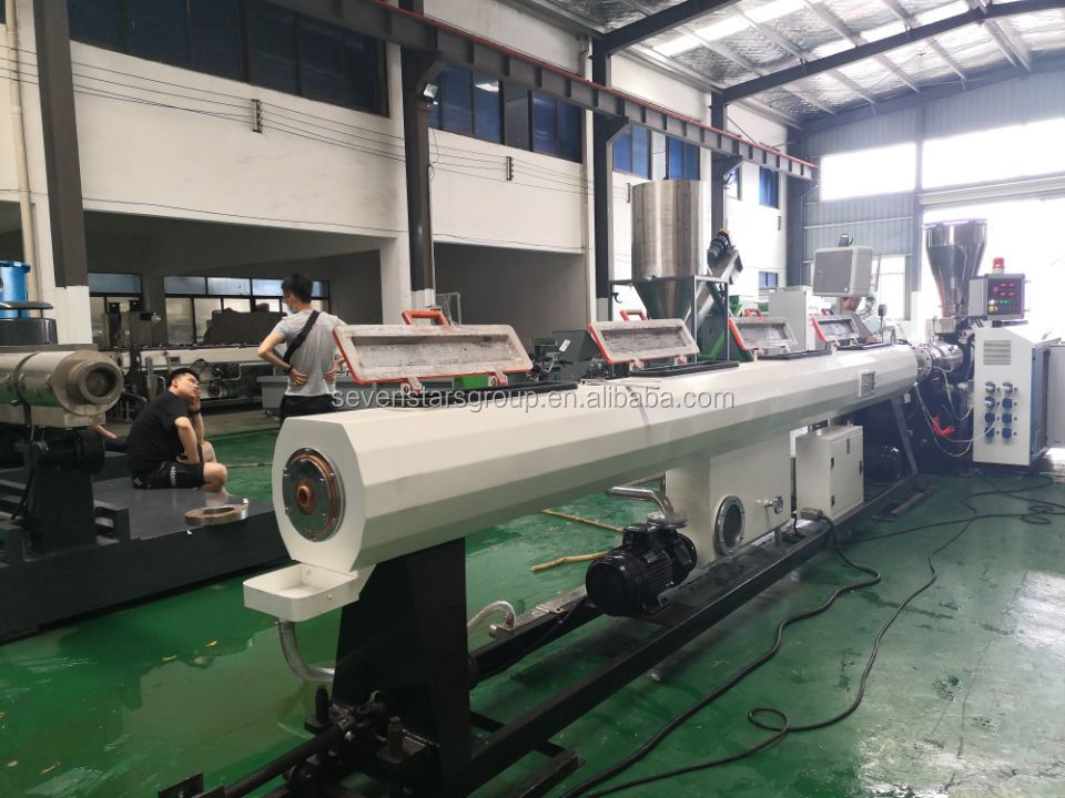 Stainless Steel Making PVC Pipe Machine / Pipe Extrusion Production Line / Plastic Extruder Machine