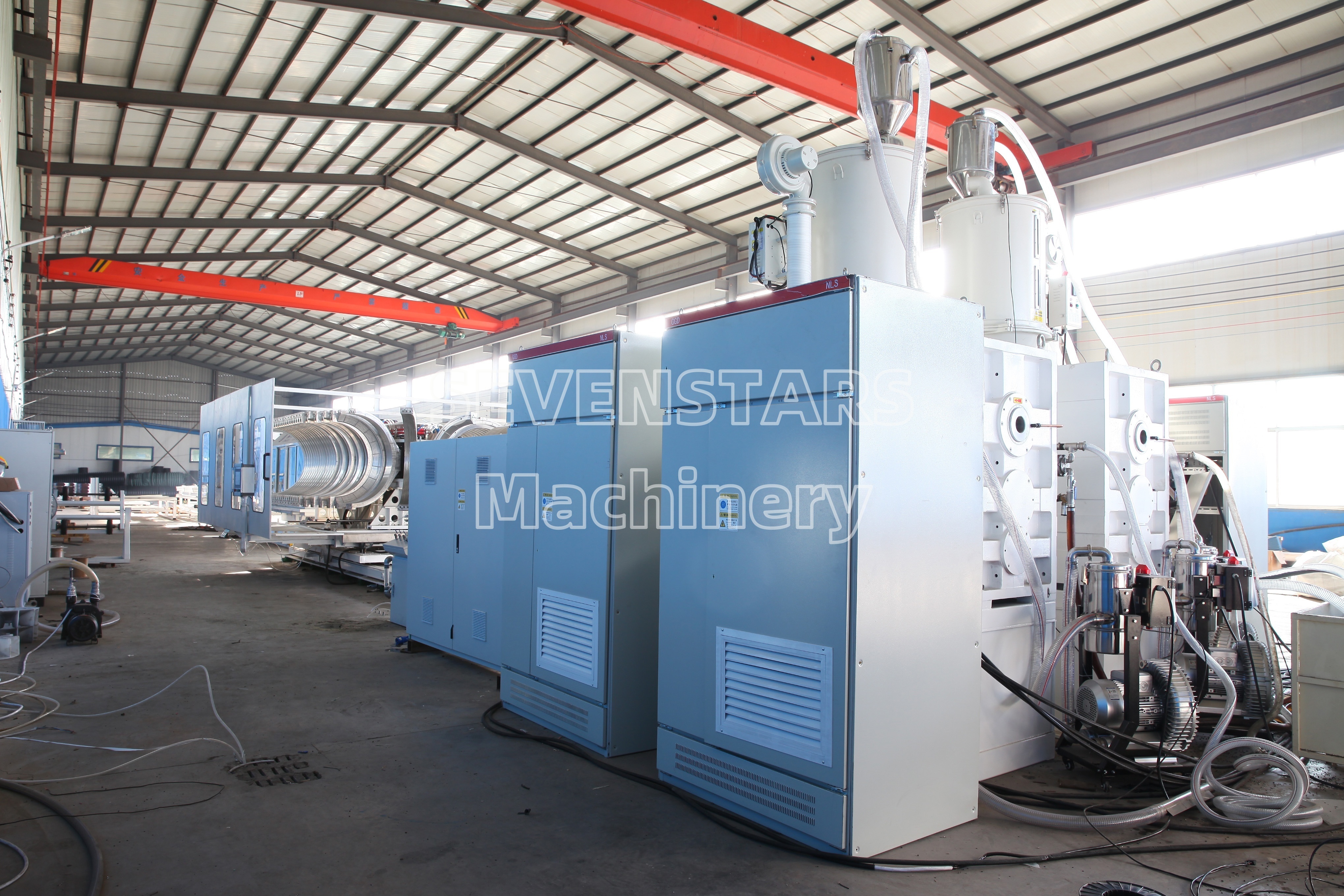 Flexible Plastic Double Wall Corrugated Duct/Pipe/Conduit Extrusion Line/Plastic Machine