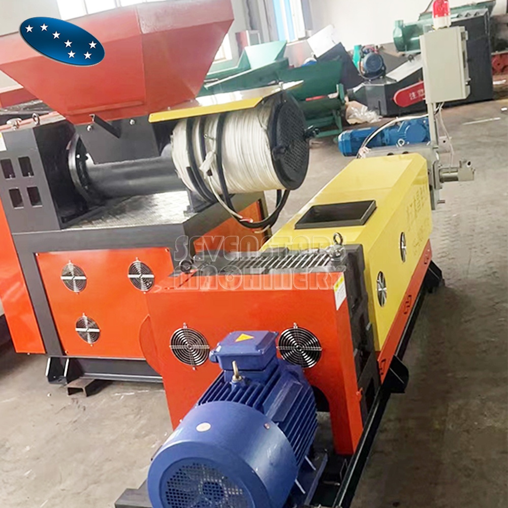 Sevenstars Foam Plastic Granulator EPS Plastic pelletizer pelletizing Waste Plastic Recycling Machine