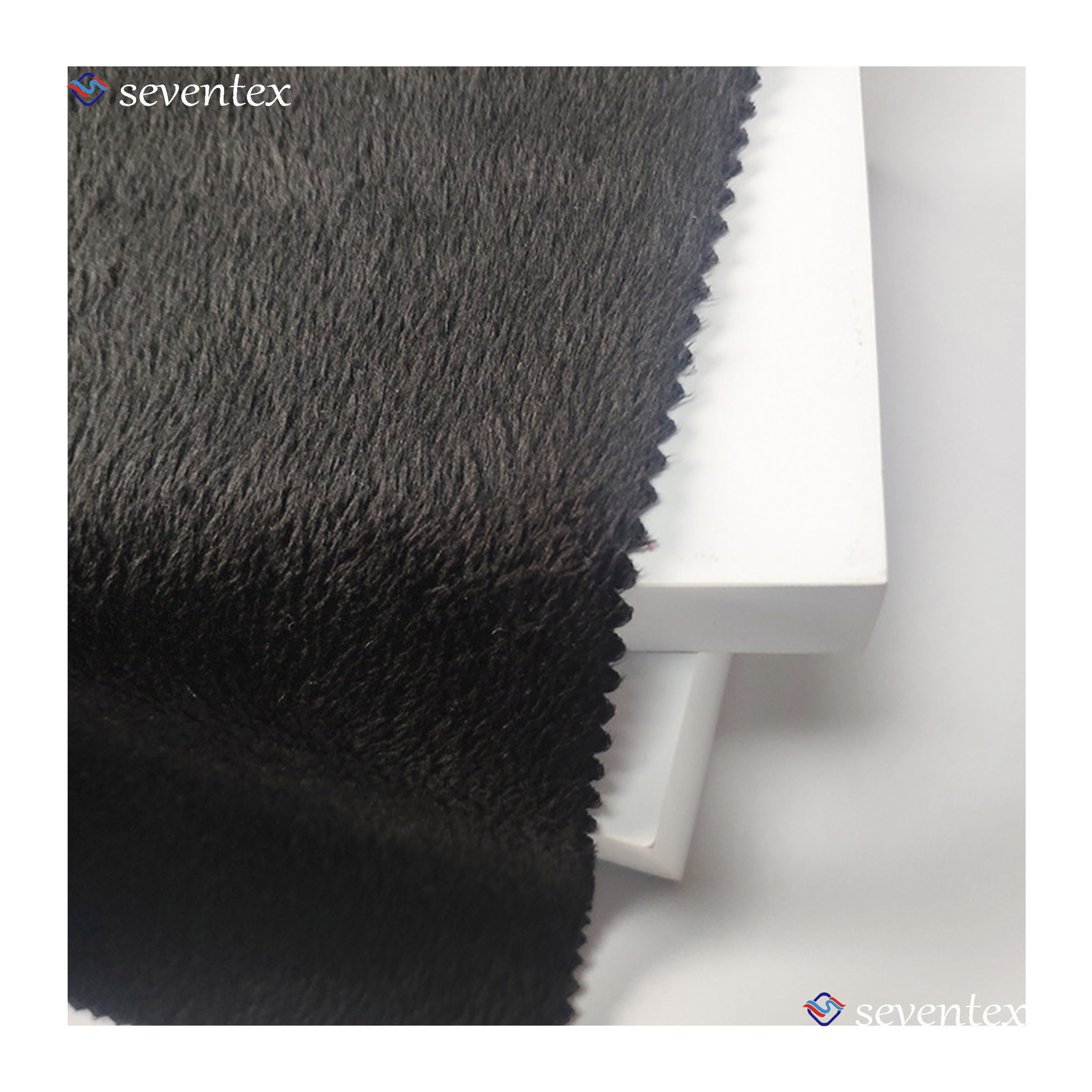 100% polyester single-sided plush compound fabric thermal jacket lining