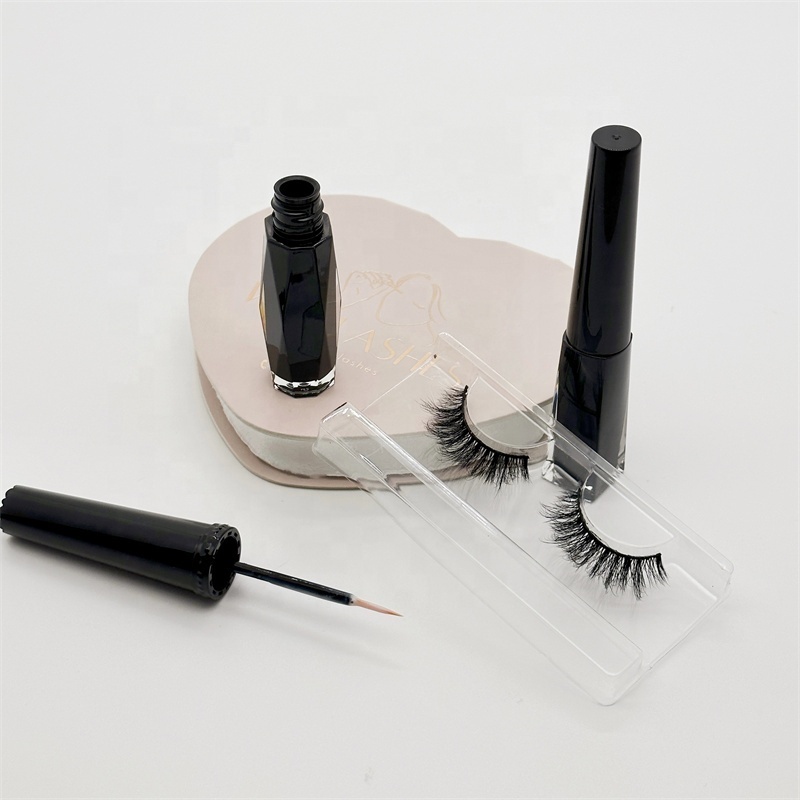 OEM  double color Professional Waterproof lashes glue eye lash glue adhesive eyelash glue for mink or silk strip lashes