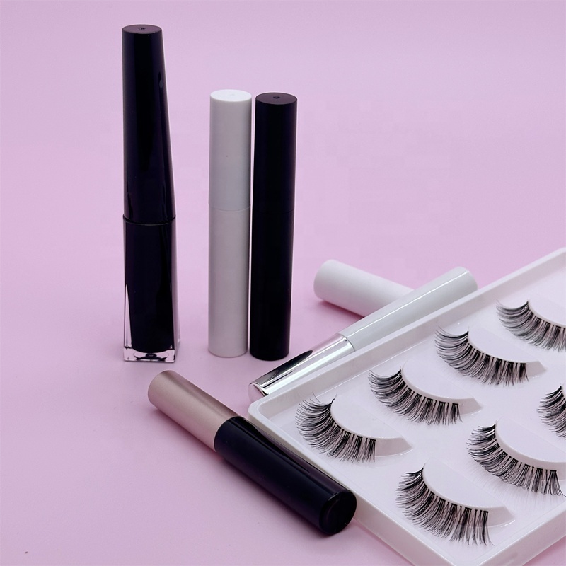 OEM  double color Professional Waterproof lashes glue eye lash glue adhesive eyelash glue for mink or silk strip lashes