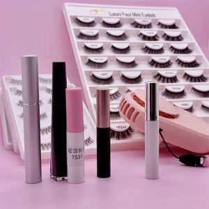 OEM  double color Professional Waterproof lashes glue eye lash glue adhesive eyelash glue for mink or silk strip lashes