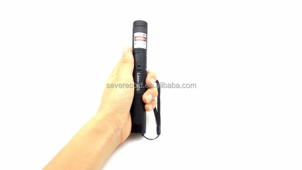 303 Laser Pointer Flashlight 650NM Wavelength Red Green Laser Flashlight With Safety Control Switch