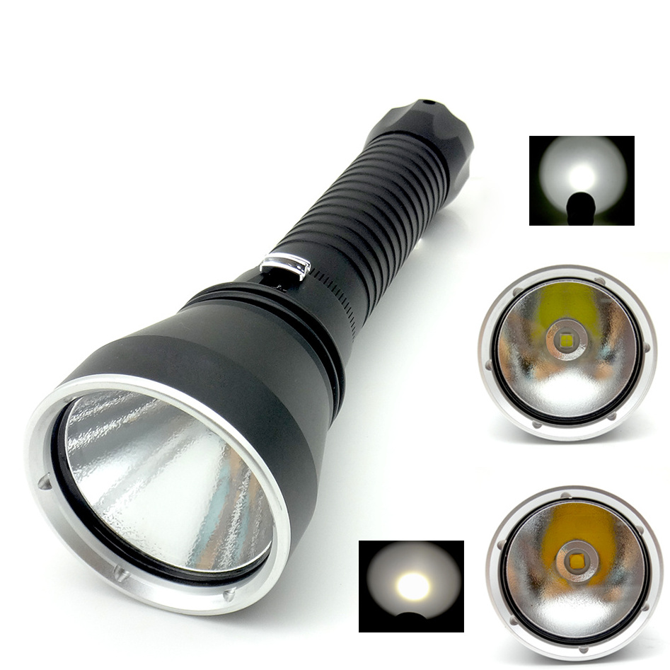 Severe Cold XHP50 LED Diving Flashlight 5000 lumen Dive Torch scuba Diving Flashlight