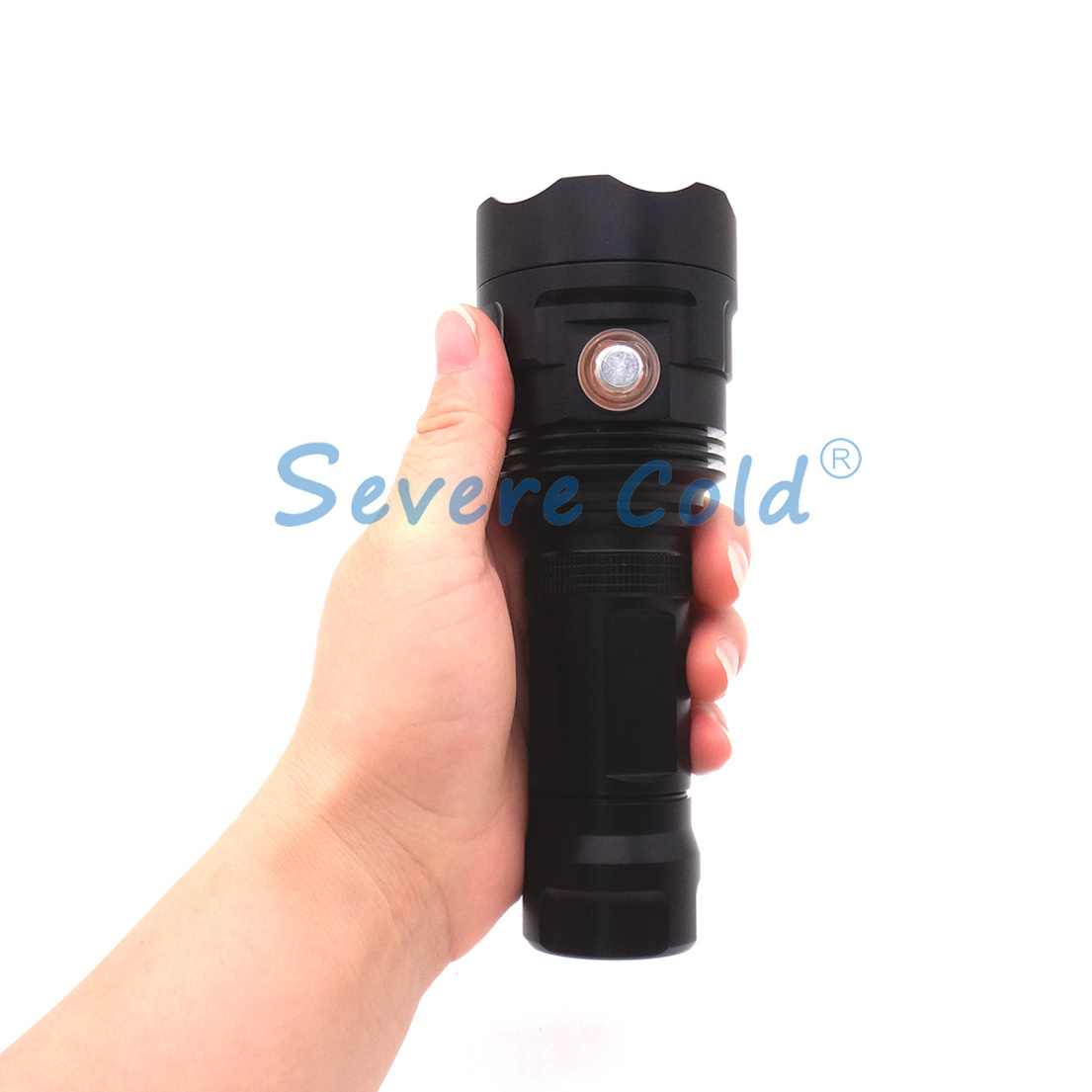 High Power Flashlight 3800 Lumen Torch Outdoor Flashlight High Output LED Torch