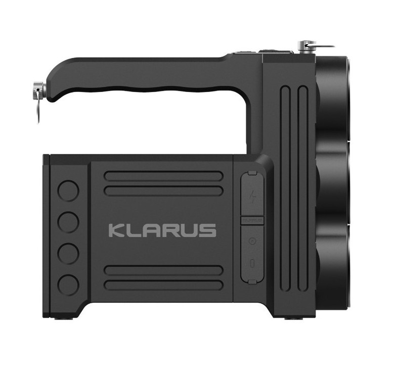 KLARUS RS80GT 10000 Lumen Searchlightn XHP70.2 Powerful Bright LED Rechargeable Torch Includes Li-ion Battery Pack