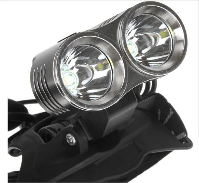 1200lm Use Rechargeable 18650 Head Light LED Camping Lamp and LED Searching Headlamp