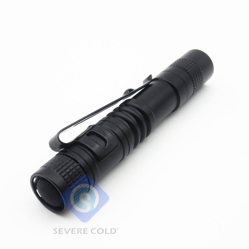 Portable Mini 3A LED Tactical Flashlight Pocket Torch Light 600LM Doctor Pen Flashlight