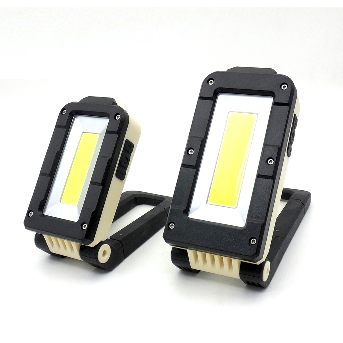 COB Portable Work Light with magnet and hanger Inspection Lamp USB Rechargeable Flashlight Inspection Lamp