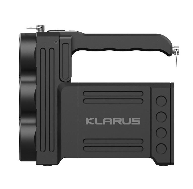 KLARUS RS80GT 10000 Lumen Searchlightn XHP70.2 Powerful Bright LED Rechargeable Torch Includes Li-ion Battery Pack