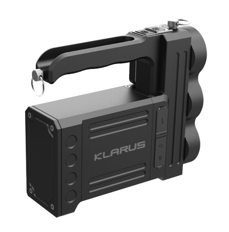 KLARUS RS80GT 10000 Lumen Searchlightn XHP70.2 Powerful Bright LED Rechargeable Torch Includes Li-ion Battery Pack