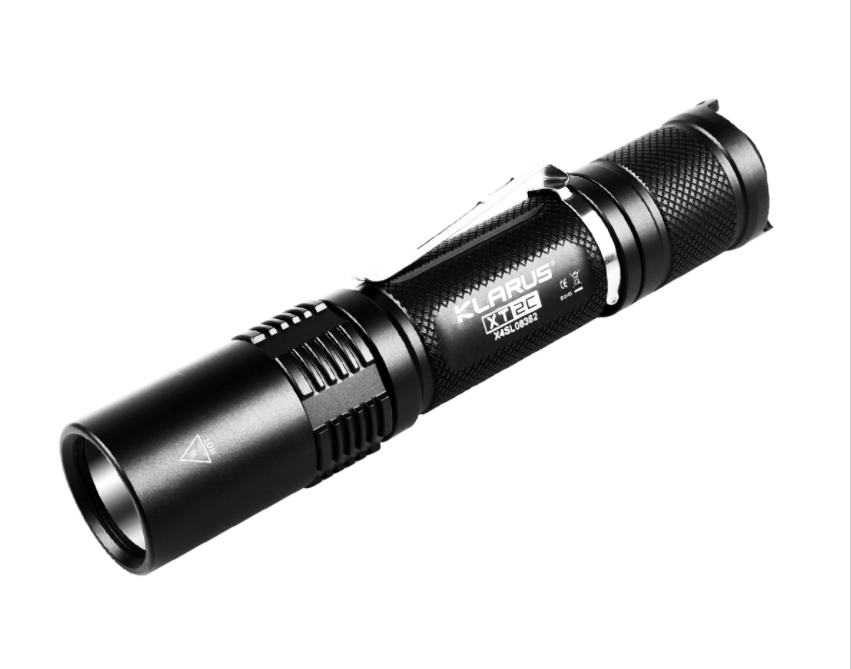 KLARUS XT2C LED Flashlight Waterproof Aluminum Tactical Hunting Torch 1100lm 18650 Battery LED Fflash Light