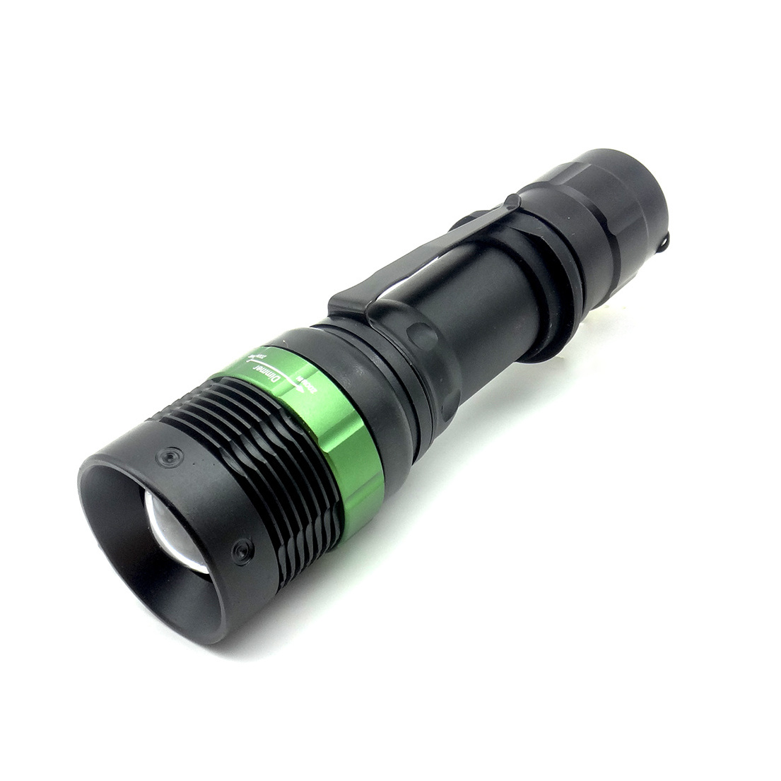 Zoom T6 LED Flashlight with 3-mode Dimmable Flashlight Zoomable Bike Light Super Bright Flashlight