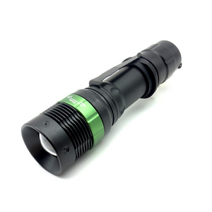 Zoom T6 LED Flashlight with 3-mode Dimmable Flashlight Zoomable Bike Light Super Bright Flashlight