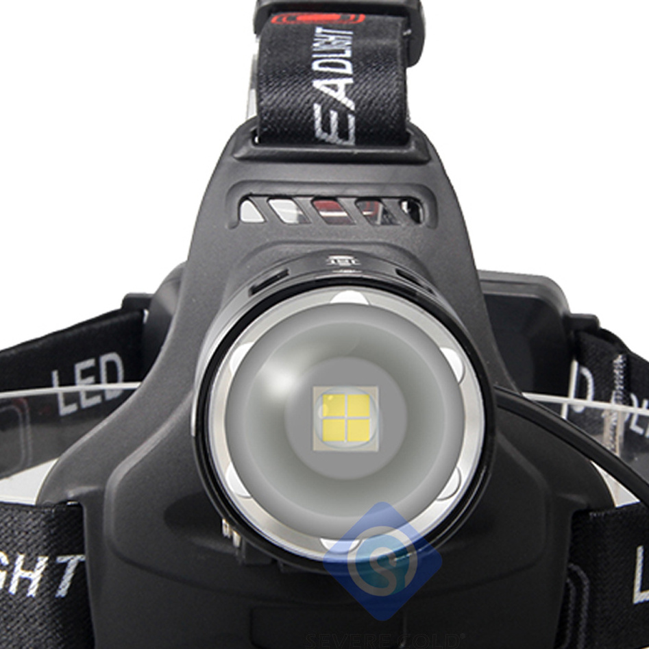 XHP50 LED Headlamp Waterproof Powerful XHP50 Headlight Rechargeable 18650 Zoom Head Lamp Bicycle light Lantern