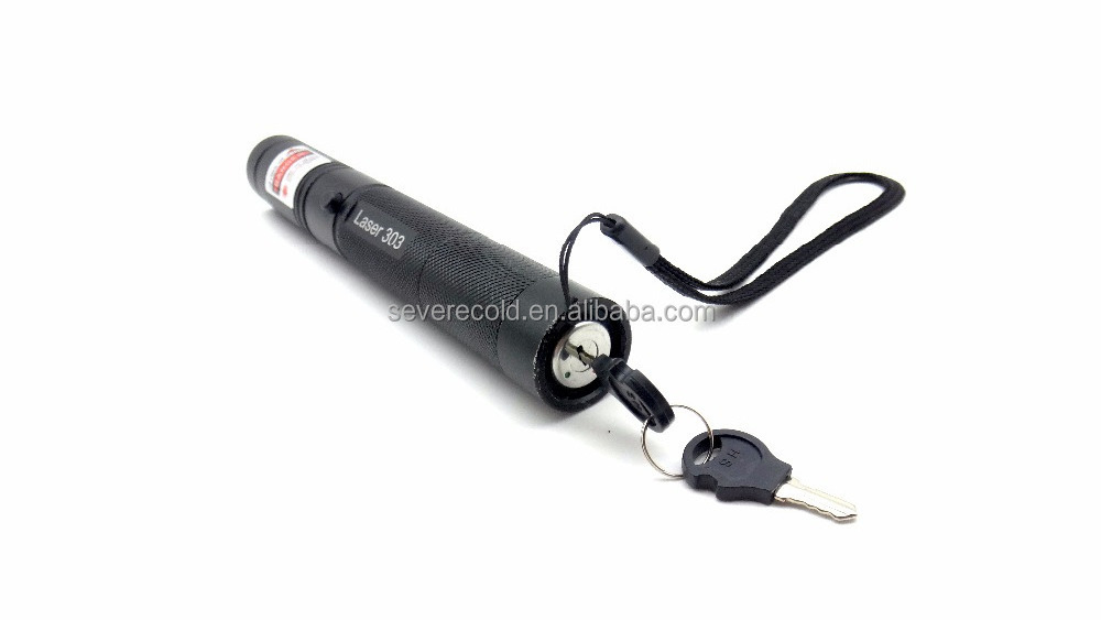 303 Laser Pointer Flashlight 650NM Wavelength Red Green Laser Flashlight With Safety Control Switch