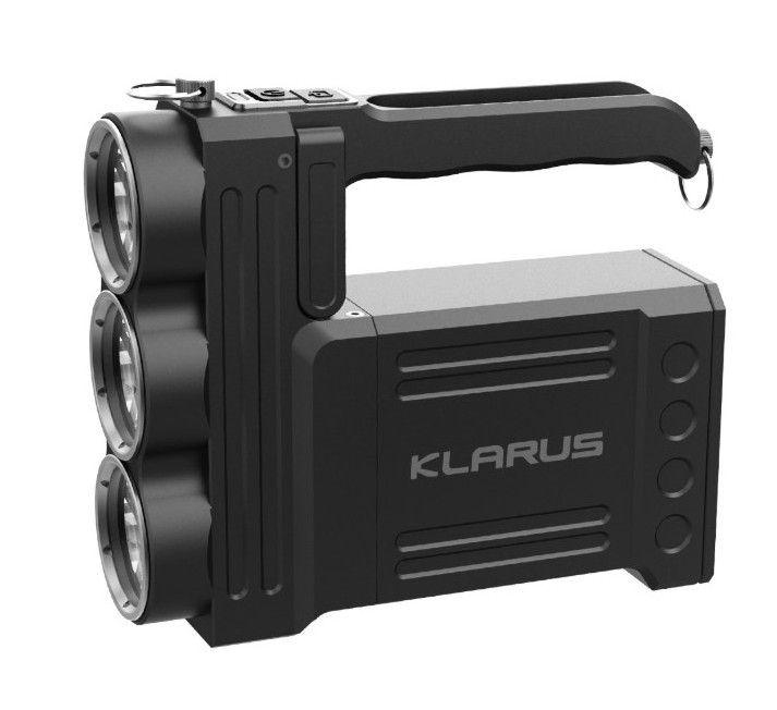 KLARUS RS80GT 10000 Lumen Searchlightn XHP70.2 Powerful Bright LED Rechargeable Torch Includes Li-ion Battery Pack