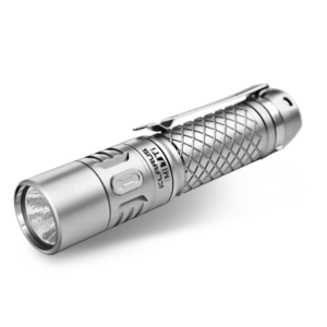 KLARUS Mi7 Ti XP-L 700 Lumens IPX-8 Rating Small and Lightweight for Everyday Carry LED Flashlight by AA x 1 Battery