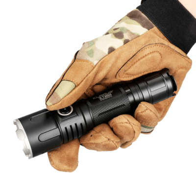 KLARUS XT11S XP-L HI V3 LED 1100 Lumens USB Rechargeable Tactical Flashlight with 2600 mAh 18650 Battery