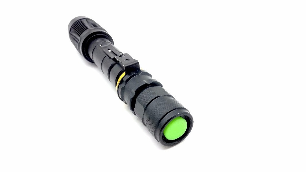 1500 Lumen Flashlight LED XML T6 Water Resistant Adjustable Focus Zoom Tactical Flashlight