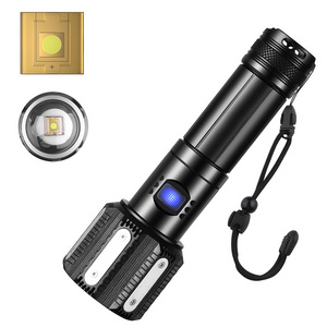 10W 800 Lumens Torch LED Flashlight Torches Rechargeable Waterproof Tactical Flashlights