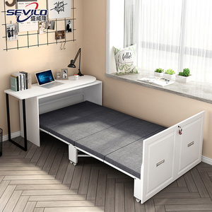 space saving wholesale folding office wall bed murphy bed with desk